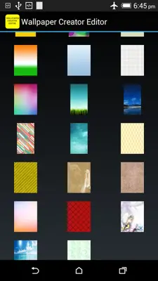 Wallpaper Creator Editor android App screenshot 1