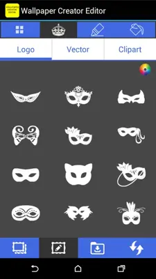 Wallpaper Creator Editor android App screenshot 2